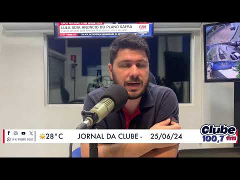 Jornal da Clube - 25/06/2024 - Edição do Almoço