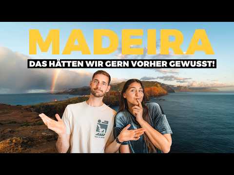 MADEIRA - WE WISH WE'D HAVE KNOWN THIS EARLIER! Tips & tricks for your trip