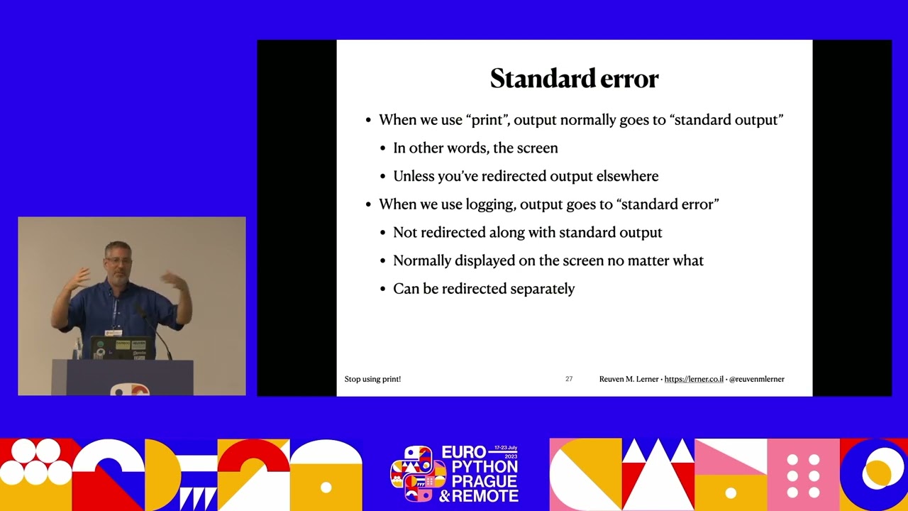 Stop using print! Understanding and using the 