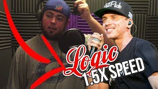 RAPPING LOGIC&#39;S GANG RELATED AT 1.5X SPEED!!! (VERY DIFFICULT)