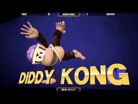 WBB #96 | Joshathan G (Diddy) vs PaBr0! (Corrin, Peach) - Losers Round 1 - Smash 4 Singles