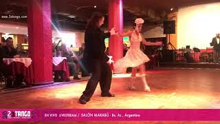 ►EDUARDO CAPUSSI & MARIANA FLORES, en el mítico Marabú .