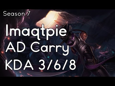 Imaqtpie - Lucian vs Jhin - NA - Gameplay Highlight S7
