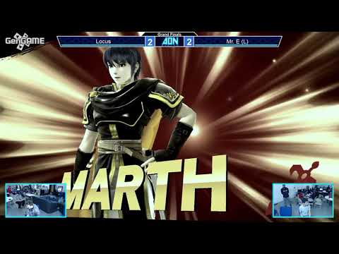 AON smash 4 #47 singles Mr  E vs Locus Grand Finals