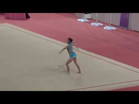 Benjaporn Limpanich Clubs 13 th Junior RG Asian Championship 2014