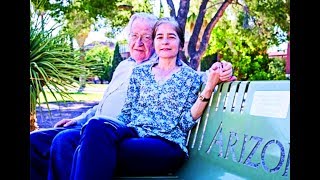Noam Chomsky and his wife Valeria Wasserman