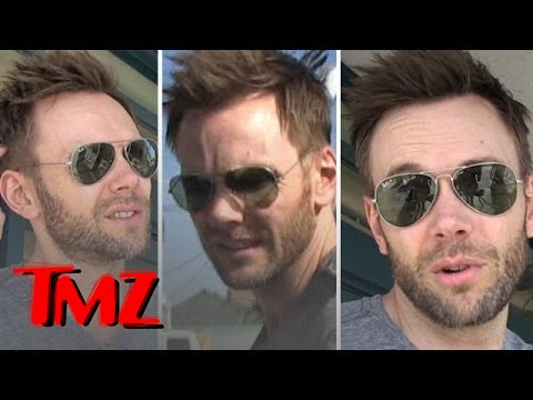 Joel McHale Roasts TMZ Camera Guy | TMZ