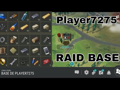 Invasão - Raid Base Player7275 - Last Day On Earth Survival