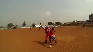 preview picture of video 'VIDEO HD FOOTBALL YAOUNDE CAMEROUN GOPRO HERO3 arbitre, buts, pénalty, réaction, rire, colère ect...'