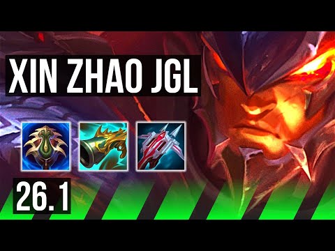 XIN ZHAO vs NAAFIRI (JGL) | 54K damage | EUW Master | 26.1