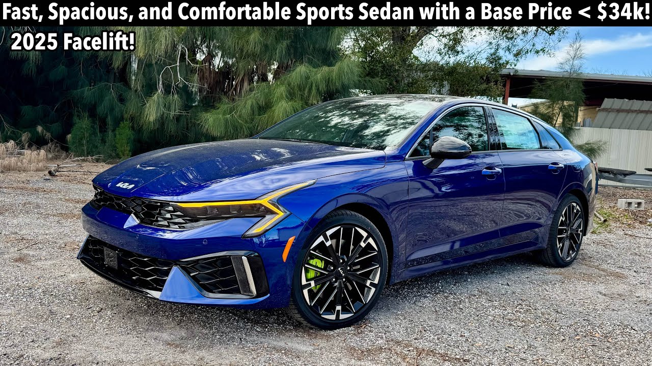 2025 Kia K5 GT: TEST DRIVE+FULL REVIEW