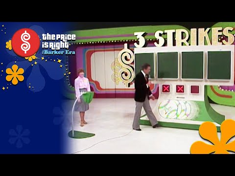 Shocking Comeback! Contestant Overcomes Bad Start While Playing 3 Strikes | The Price Is Right 1984