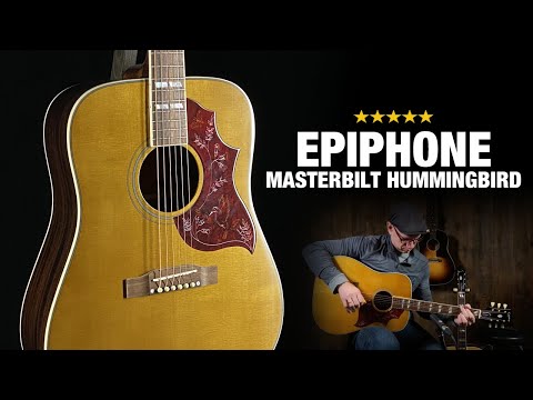 Epiphone Hummingbird Aged Antique Natural Gloss image 18