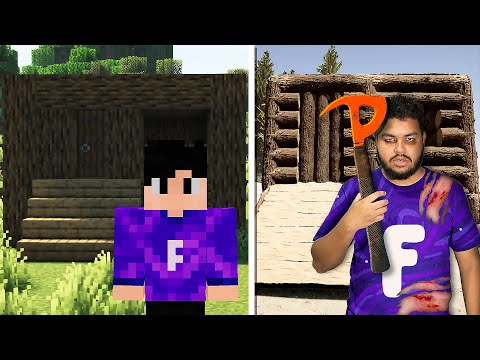 O "MINECRAFT" MAIS REALISTA QUE VOCE JA VIU!