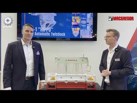 MacGregor Hippo fully automatic twistlock explained in 2 minutes