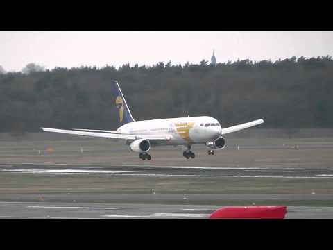 MIAT Mongolian / B767-3W0(ER) [JU-1012] landing at Berlin-Tegel 05.04.12