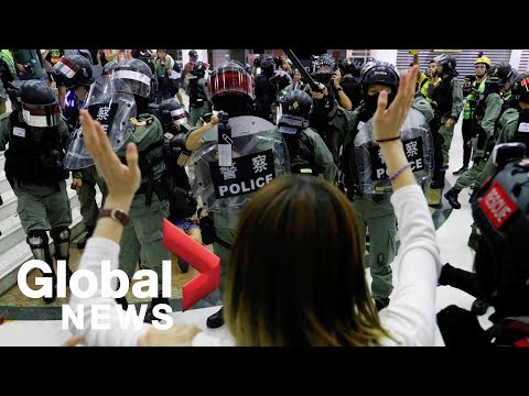 Protests continue after arrests in Hong Kong