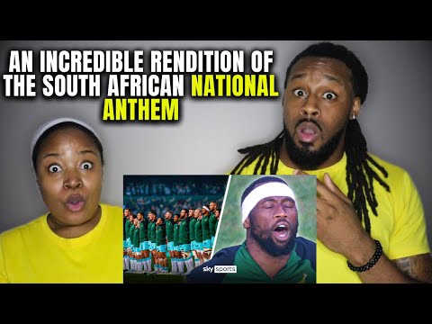 🇿🇦 GOOSEBUMPS! American Couple Reacts An INCREDIBLE Rendition of the South African National Anthem