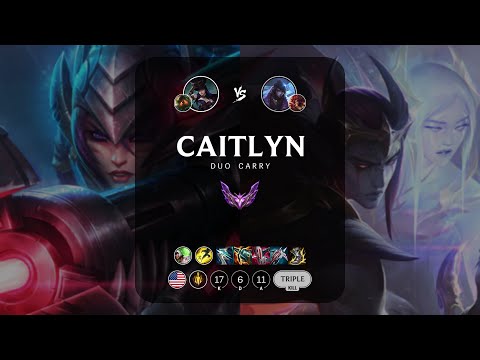 Caitlyn ADC vs Aphelios - NA Master Patch 13.12
