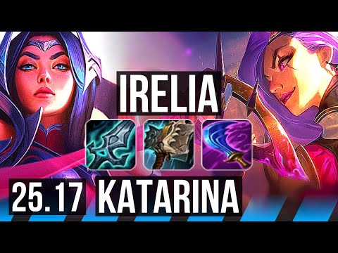 IRELIA vs KATARINA (MID) | KR Master | 25.17