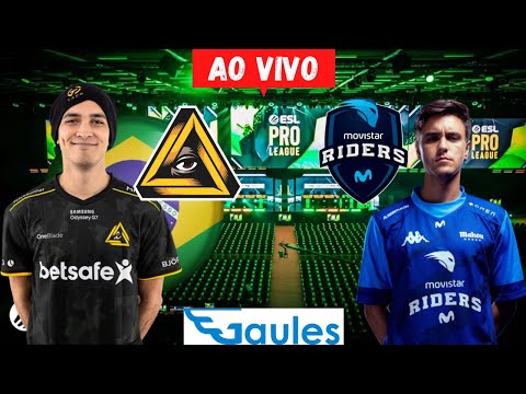 GODSENT x MOVISTAR RIDERS ESL PRO LEAGUE 15 GAULES {PT-BR}