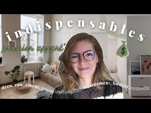 🏡 INDISPENSABLES PREMIER APPARTEMENT I Les essentiels pour un premier studio étudiant on a budget !