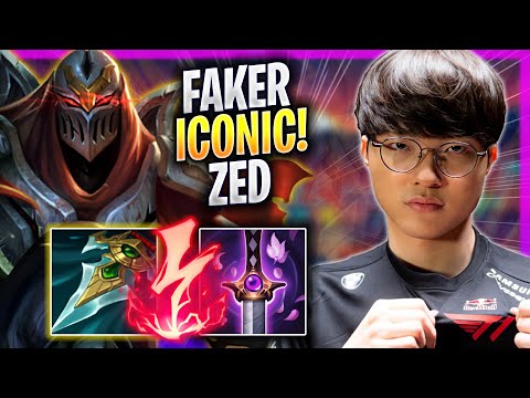 FAKER BRINGS BACK HIS ICONIC ZED! - T1 Faker Plays Zed MID vs Jayce! | Season 2023