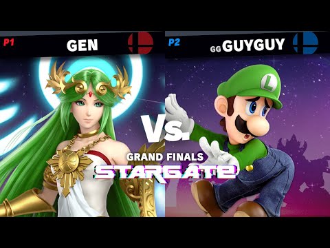 Gen (Palutena) vs GuyGuy (Luigi) - Stargate #12 Grand Finals
