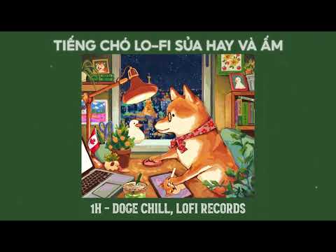 [1H] Tiếng chó Lo-Fi sủa cực chill và ấm | Lofi Records, Doge Chill