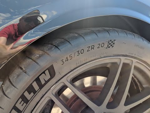 How I fit 345s on my GT500