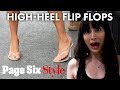 Are Heeled Flip Flops Summer S Most Terrible Trend Style Trial Page Six Style