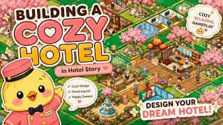 🌸 Building a Cozy Hotel in Hotel Story 🏨