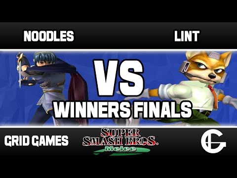 Noodles (Marth/Fox) VS lint (Fox) | Grid Melee BiWeekly 29 | Winners Finals
