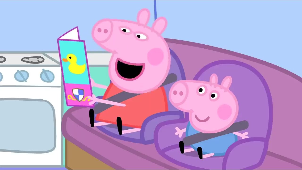 Peppa Pig Português Brasil | O PASSEIO DE TREM | HD | Desenhos Animados