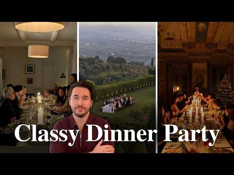 The Gentleman’s Guide To Hosting A Classy Dinner Party