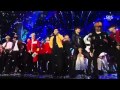 EXO & BTS dancing to Psy-Daddy