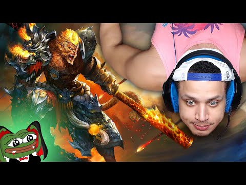 Wukong Top Gameplayᴴᴰ - #1 [S10] | Tyler1 ONE TRICK WUKONG | UNRANKED TO CHALLENGER TOP ONLY