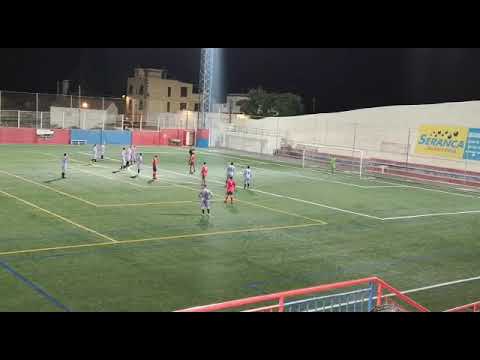 1 0 Stiven Parce CD Arona ante el CD Candela