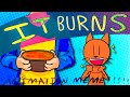 It BURNS BURNS BURNS DogMan Animation Meme