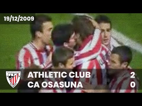 ⚽️ [Liga 09/10] J15 I Athletic Club 2 - CA Osasuna 0 I LABURPENA
