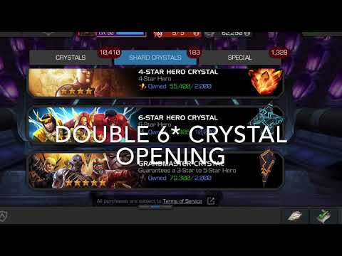 Double 6* Crystal Opening - My 13th and 14th 6* Champs - Marvel Contest of Champions