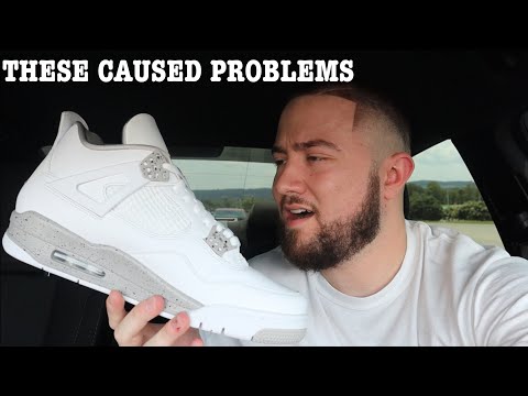 THE AIR JORDAN 4 “WHITE OREO” CAUSED SOME PROBLEMS! PICKUP VLOG!!