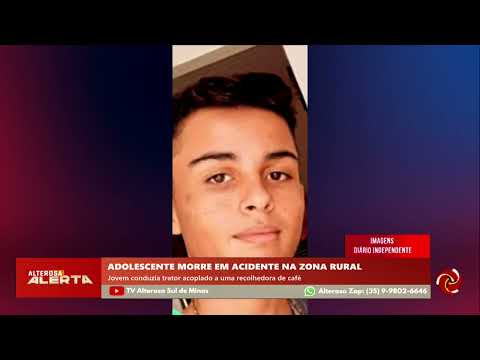 Adolescente morre em acidente com trator em Ilicínea
