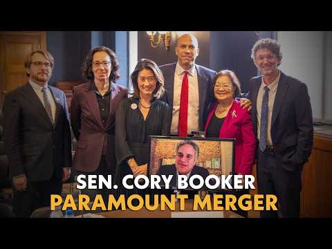 Sen. Booker Closing Statement | Paramount-Warner Bros. Merger Shadow Hearing