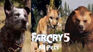 Far Cry 5 - All Pets - Fangs for Hire .