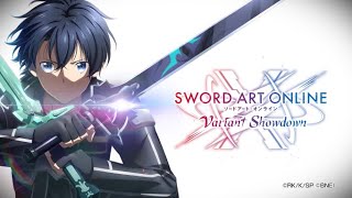 Анонсирована мобильная игра Sword Art Online Variant Showdown