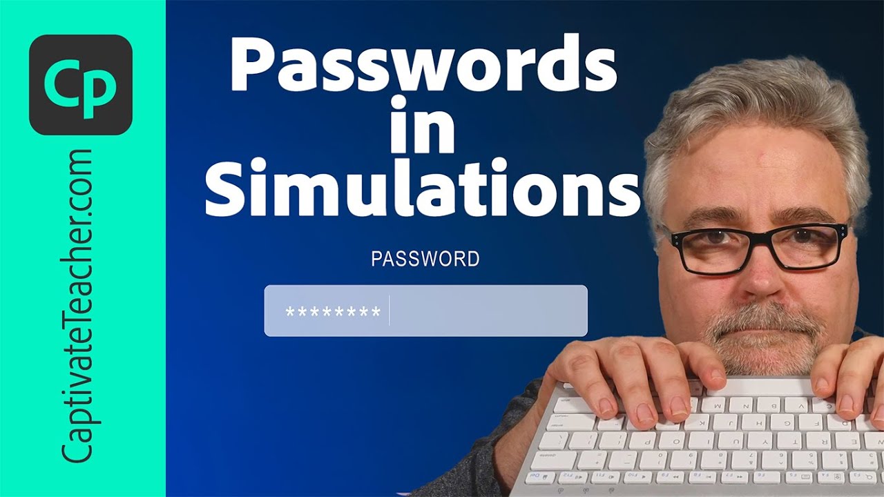 Logins & Passwords in Adobe Captivate Software Simulations