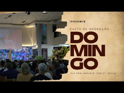 Culto Domingo 23 Agosto | IGREJA DE DEUS NO BRASIL  | IDB MONTES BELOS