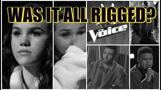 THE VOICE ELIMINATION - REAGAN STRANGE CONSPIRACY?