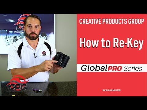 How to Re-Key a Global Pro Series Lock